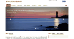 Desktop Screenshot of chokshiandchokshi.com